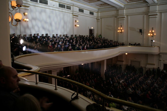 Filharmonia Krakowska zapełniła się do ostatniego miejsca, fot.: Tomasz Czapiewski
